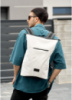 Рюкзак ролл Sambag унисекс RollTop KQN білий