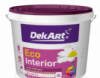 Фарба інтер'єрна «Interior» TM «DekART» Eko 4кг (біла)