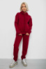 Спортивний костюм жіночий на флісі, колір бордовий, 247R2039