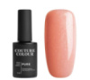Каучульна база для гель-лаку, що камуфлює, Couture Colour Pure Base Coat №07 кокосово-рожевий з шиммером, 9 мл