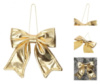 Игрушка на елку YES Бант 975091 12x13.5 см золотистая