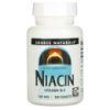 Ніацин, Вітамін В3, 100 мг, Niacin, Source Naturals, 100 таблеток