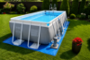 Intex 26788 (400 x 200 x 100см) Каркасний басейн Prism Frame Pool з фільтр насосом і сходами