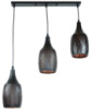 Люстра лофт подвесная SVLIGHT трехламповая 5626/3 черный