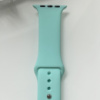 Силиконовый ремешок для умных часов Smart Watch 42/44 (Бирюзовый)