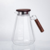 Кувшин для напитков 1.7 (л) с ручкой и бамбуковой крышкой 64486-72