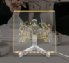 3D Акрилова Світлодіодна Світлодіодна Дошка Для Нотаток