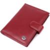 Стильная обложка на документы для женщин из натуральной кожи ST Leather 23117 Бордовый
