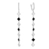 Серебряные серьги CatalogSilver с емаллю (2130246)