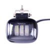 Фара-LED Квадрат 45W (15W*3) 10-30V 120*100*60mm Ближнє(Кріплення знизу) PREMIUM (Глянець)+ДХО 8866