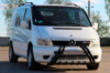 Кенгурятник WT01 Black (нерж.) для Mercedes Vito W638 1996-2003 гг