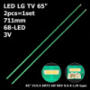 LED підсвітка LG TV 65« LG: 65UH6150-CB 65UF6800-UA 65LG61CH-CD 65LG61CH-CH 65LG62CH-CD 65UH6030-UC 2шт.