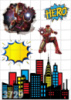 Цукрові картинки Залізна людина, IRON MAN