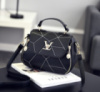 Черная женская сумка стиль Louis Vuitton 337А