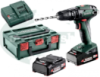 Шурупокрут акумуляторний METABO SB 18 (2акум.18В 2Аг/зарядний/кейс/ударний)