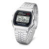 Чоловічий годинник Casio A159WA-N1 Casio Original з електронним циферблатом та сталевим браслетом