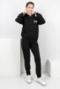 Жіночий чорний спортивний костюм