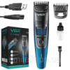 Універсальна акумуляторна машинка VGR V-053B для стрижки волосся, бороди, вусів та тіла, зарядка від USB