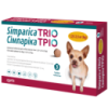 Сімпаріка ТРІО (сароланер, моксидектин, пірантел) для собак 1,25-2,5 кг, 3 таблетки