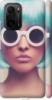 Чехол на Xiaomi • Синеволосая девушка в очках 4061c-2035