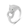 Серебряное кольцо CatalogSilver с фианитами, вес изделия 5,41 гр (2175742) 16.5 размер
