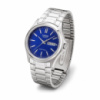 Чоловічий годинник Casio MTP-1239D-2A Classic з синім циферблатом та сталевим браслетом