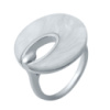 Серебряное кольцо CatalogSilver с натуральным перламутром, вес изделия 7,12 гр (2038818) 17 размер