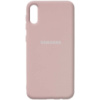 Чохол Silicone Cover Full Protective (AA) Для Samsung Galaxy A02 (рожевий / Pink Sand) - купити в SmartEra.ua