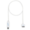 Кабель iPod, iPhone, iPad, білий