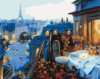 Картина по номерам «Вигляд на Париж» 40х50см