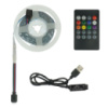 LED лента USB RGB 5V, IP 20, 5м, с пультом, на самоклейке