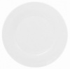 Набор 6 фарфоровых обеденных тарелок «White City» Ø25см (белый фарфор)