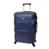 Дорожня валіза на колесах Bonro велика темно-синя