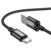 Дата кабель Hoco X89 Wind USB to Type-C (1m), Чорний - купити в SmartEra.ua