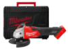 Шліфмашина кутова - болгарка акумуляторна безщіткова MILWAUKEE, M18 FSAG125XB-0X, 1200Вт, діаметр 125мм (каркас, антивібраційна