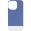 Чохол Apple iPhone 13 Pro Max - TPU+PC Bichromatic (Blue / White) - купити в SmartEra.ua