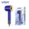 Фен професійний VGR V-445 BLUE, 3 рівні обдування, 4 рівні температури, 1600 Вт