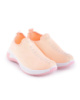 Жіночі коралові кросівки з текстилю