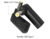 Переходник PD (Power Delivery) триггер 18-20v Type-C (female) (max 5a, 100w) на 5.5x1.7mm з USB Type-C