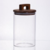 Банка для сыпучих продуктов с бамбуковой крышкой 900 мл 64486-66