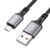 Кабель Borofone BX83 USB to MicroUSB 1m black