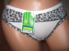 Трусики молодіжні Timanni бамбук білі з леопардової вставкою і окантовкою розмір M/L (42-44)