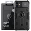 TPU+PC чохол для Apple iPhone 11 (6.1«») - Nillkin CamShield Armor (шторка на камеру) (Чорний) - купити в SmartEra.ua