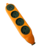 Колодка на 3 гнезда + 2*USB 16А-220V / 4358А