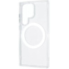 Чохол WAVE Clear Case (PC+TPU) with Magnetic Ring для Samsung S25 Ultra S938 Прозорий