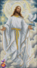 Схема для вышивки А2 «Иисус в белом и звёздах»