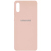 Чохол Silicone Cover Full Protective (AA) Для Samsung Galaxy A02 (Рожевий / Pudra) - купити в SmartEra.ua