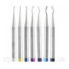 Набор элеваторов корневых PDL с титановым покрытием для микрохирургии  DE-366 7 шт
