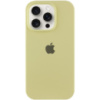 Чохол Silicone Case Full Protective (AA) для Apple iPhone 15 Pro Max (6.7«), Жовтий / Mellow Yellow - купити в SmartEra.ua