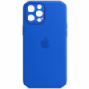 Чохол Silicone Case Full Camera Protective (AA) для Apple iPhone 14 Pro (6.1«), Синій / Capri Blue - купити в SmartEra.ua